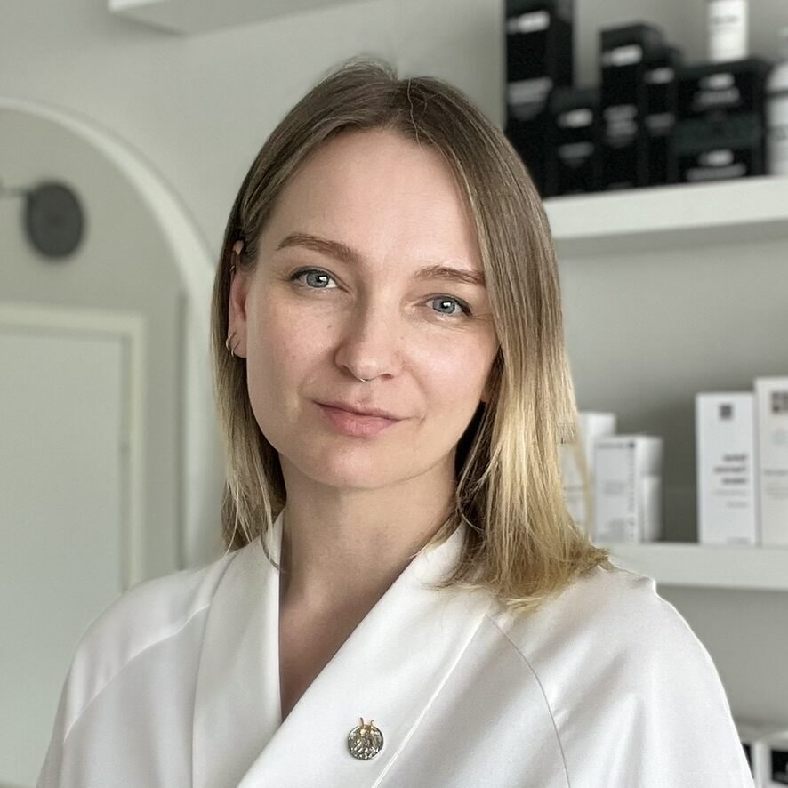 Jeļena Jerkina, kosmetologs, Skinique klīnikā Rīgā